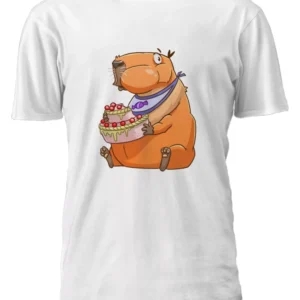 Capibara Carpincho Comiendo Remera Friki Tu Eres #3