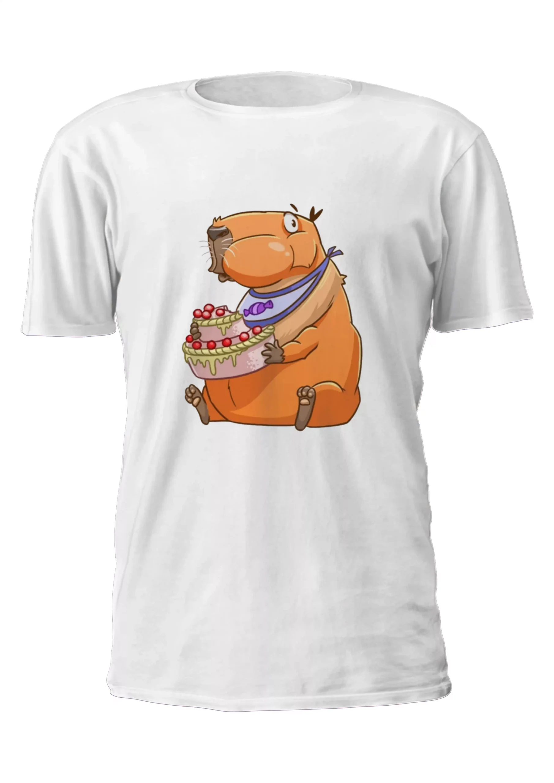 Capibara Carpincho Comiendo Remera Friki Tu Eres #3
