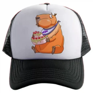 Capibara Carpincho Comiendo Gorra Friki Tu Eres #3