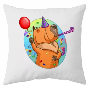 Capibara Carpincho Festejando Almohadon Friki Tu Eres #1