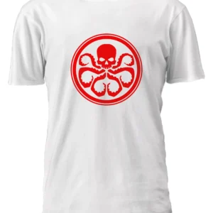 Capitan America Logo Hydra Remera Friki Tu Eres #6