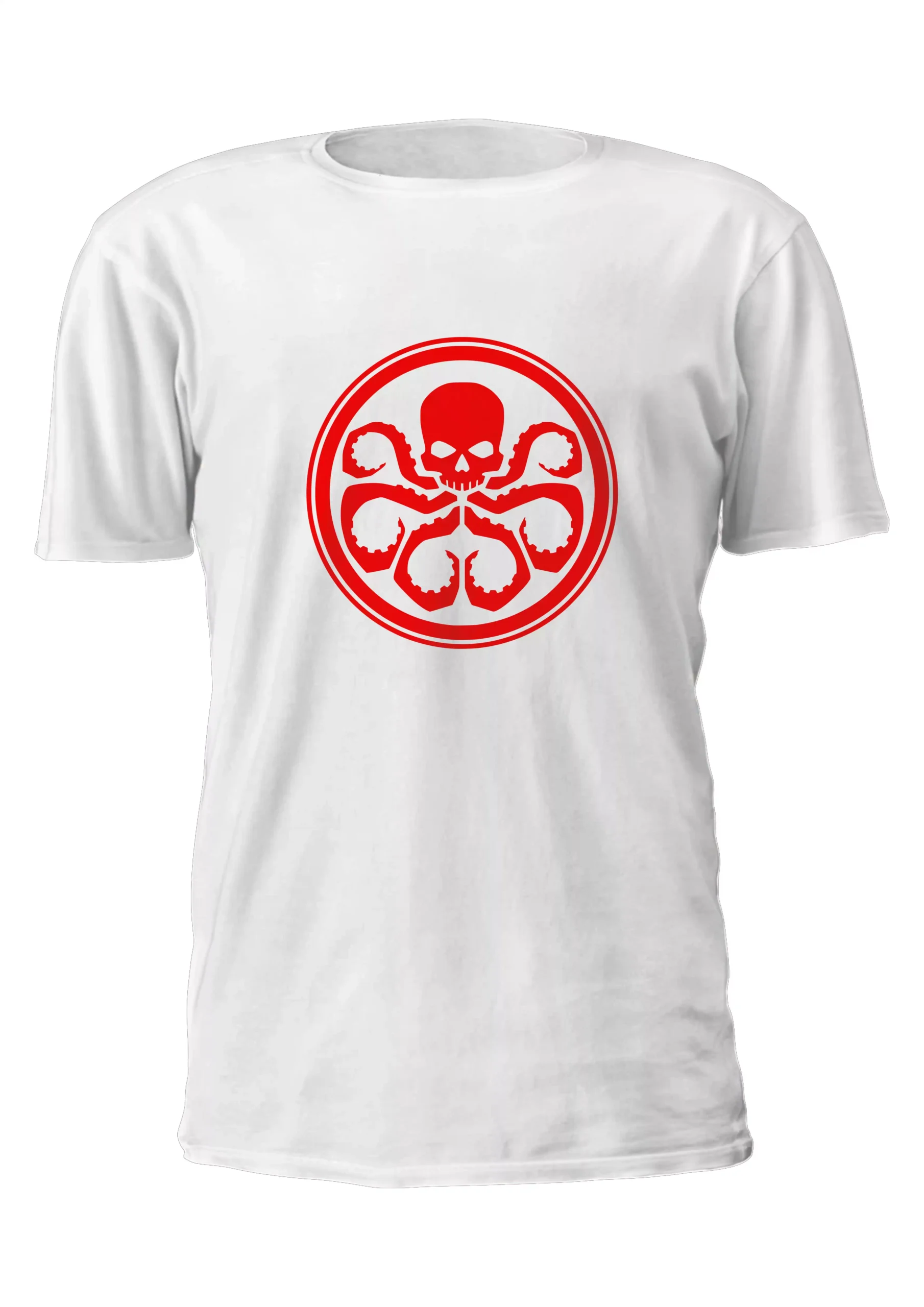 Capitan America Logo Hydra Remera Friki Tu Eres #6