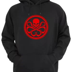 Capitan America Logo Hydra Buzo Canguro Friki Tu Eres #6