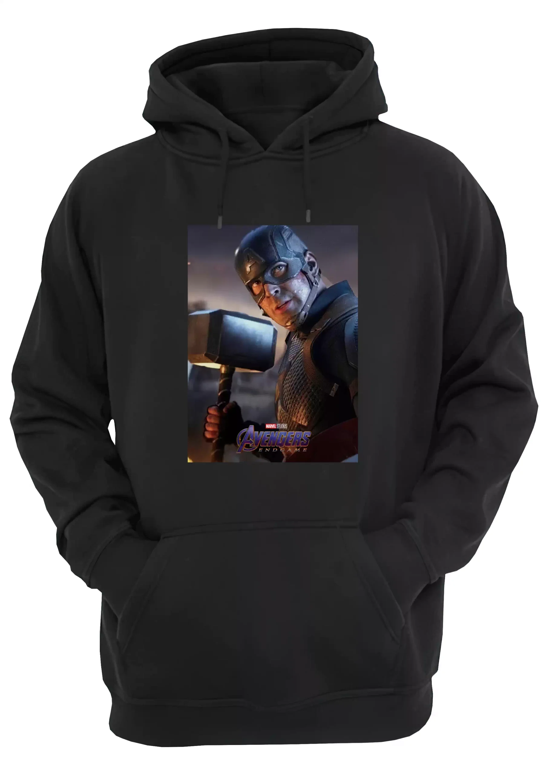 Capitan America Martillo Thor Buzo Canguro Friki Tu Eres #5