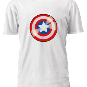 Capitan America Logo Escudo Remera Friki Tu Eres #4
