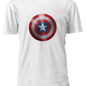 Capitan America Logo Escudo Remera Friki Tu Eres #5
