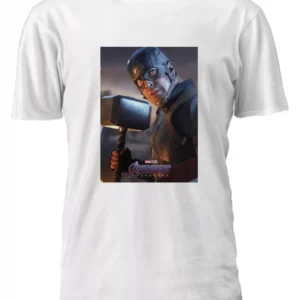 Capitan America Martillo Thor Remera Friki Tu Eres #7