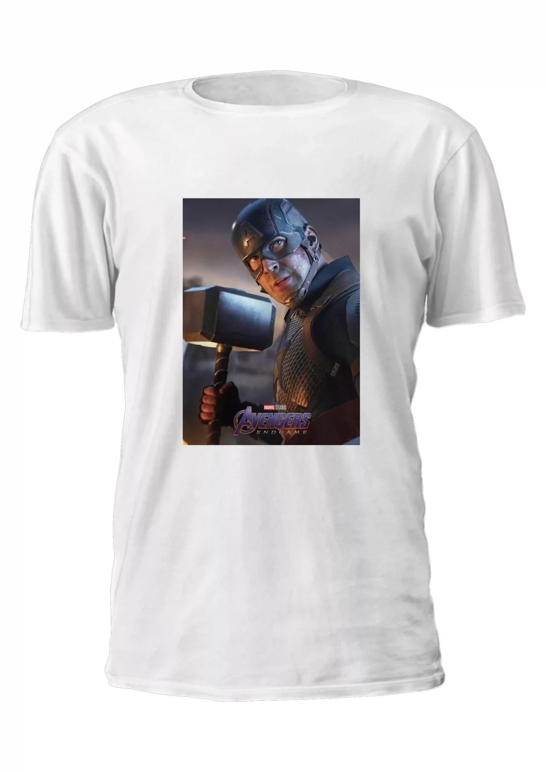 Capitan America Martillo Thor Remera Friki Tu Eres #7