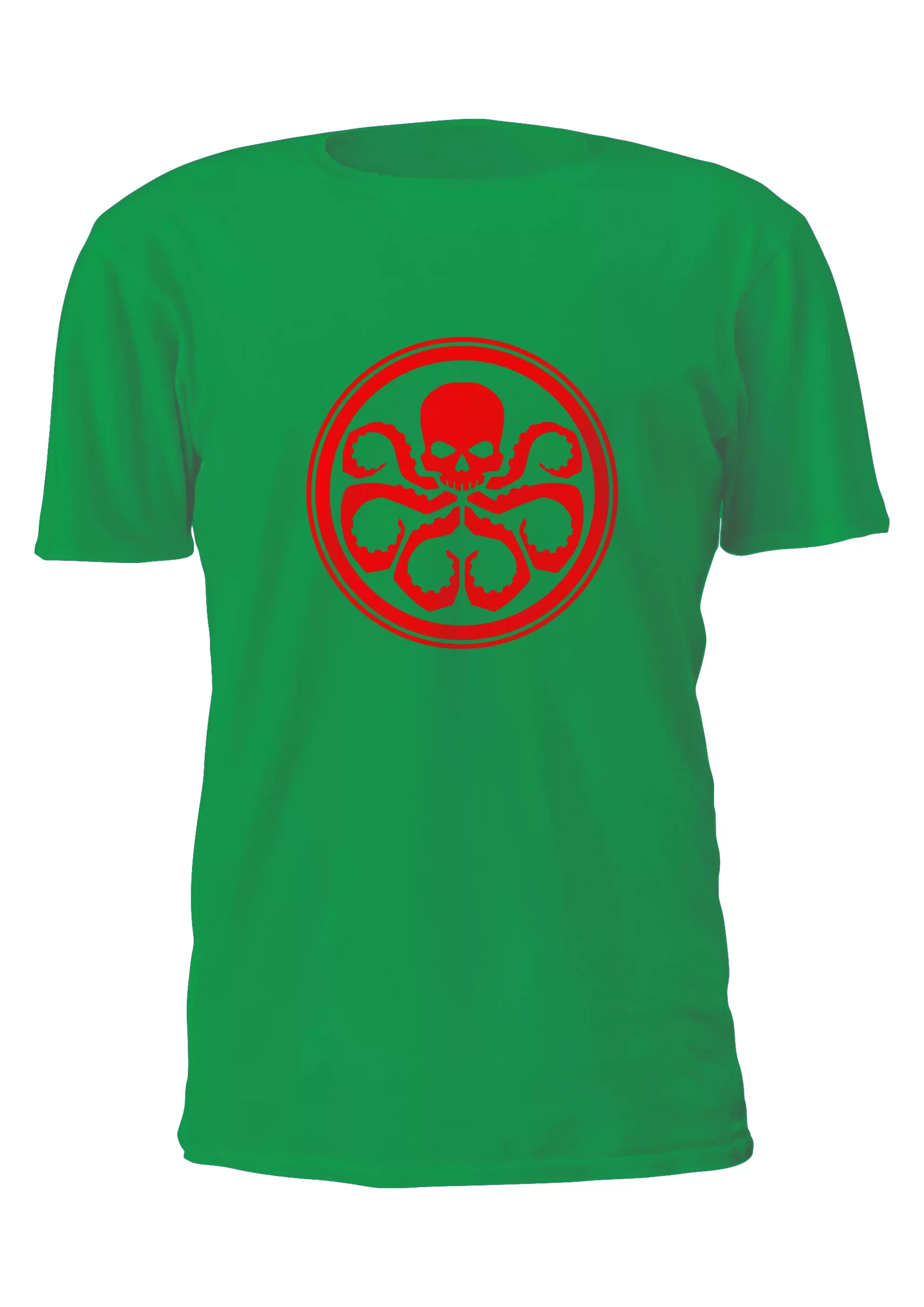Capitan America Logo Hydra Remera Friki Tu Eres #6 - Imagen 3