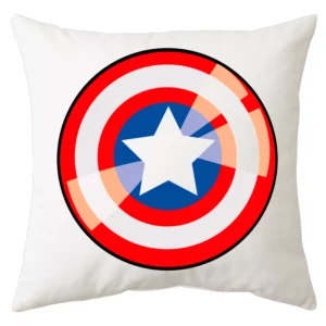 Capitan America Logo Escudo Almohadon Friki Tu Eres #5