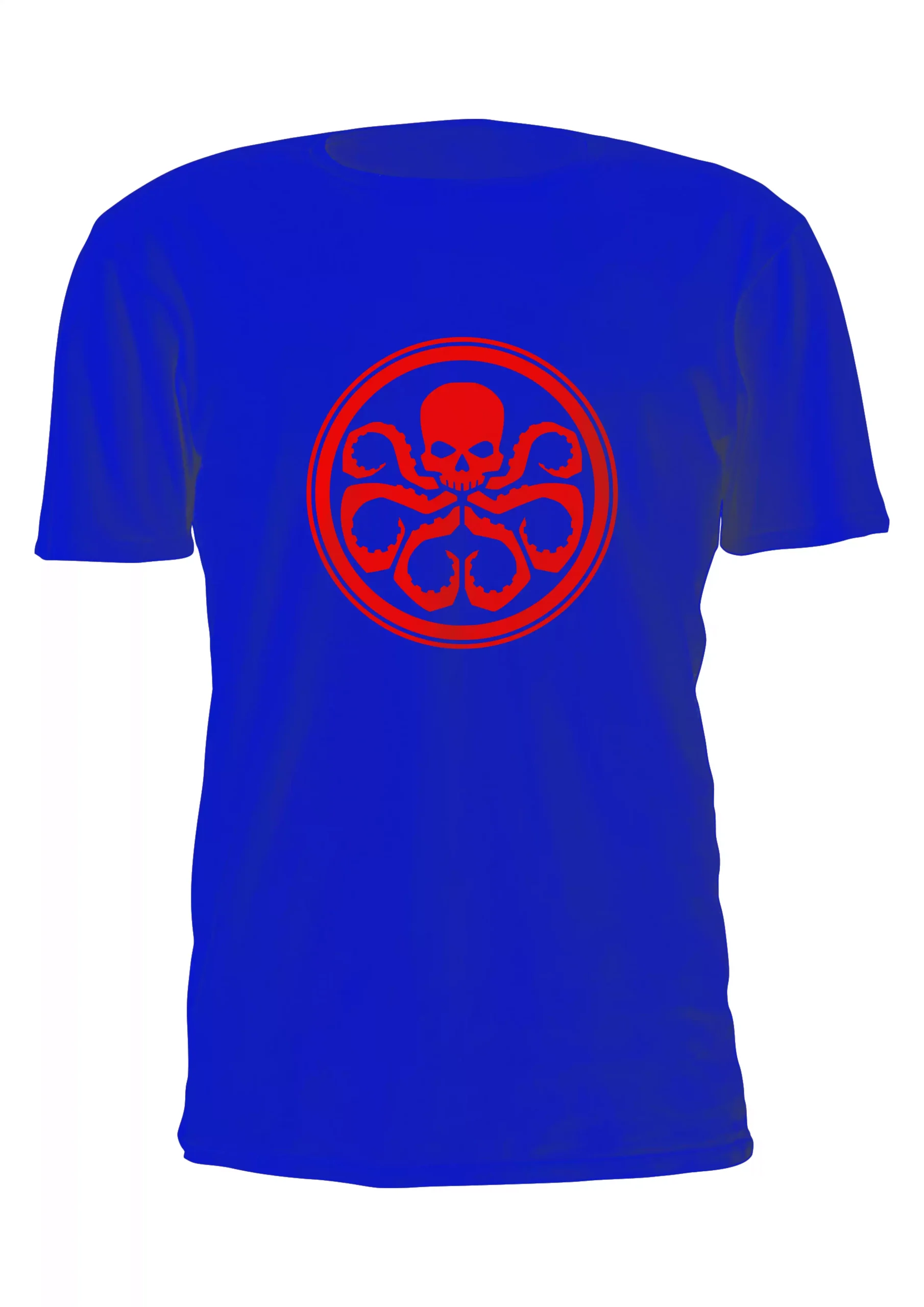 Capitan America Logo Hydra Remera Friki Tu Eres #6 - Imagen 4