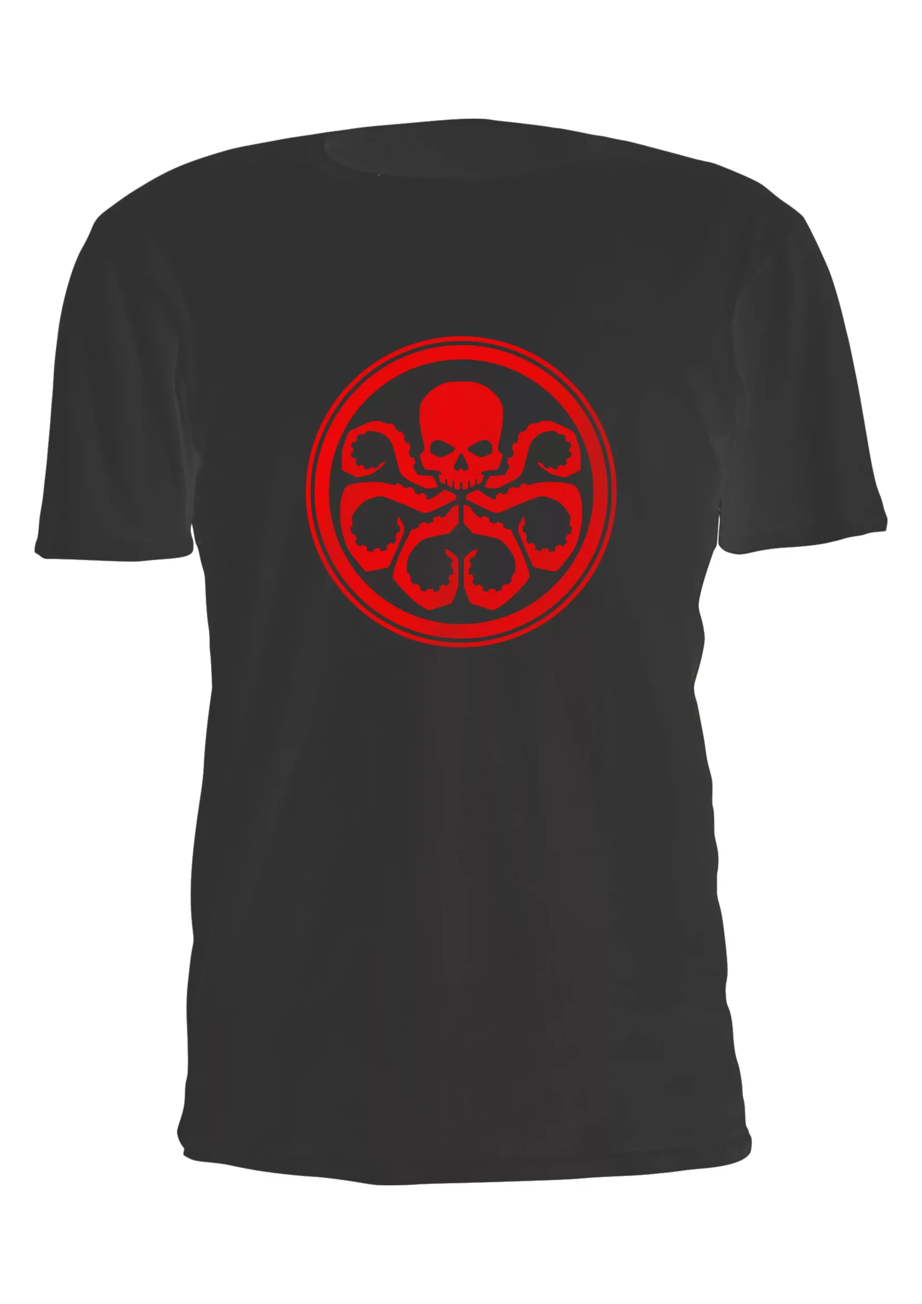 Capitan America Logo Hydra Remera Friki Tu Eres #6 - Imagen 6