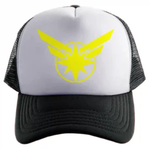 Capitana Marvel Logo Gorra Friki Tu Eres #1