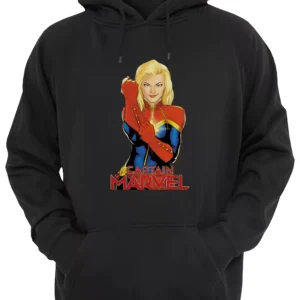 Capitana Marvel Carol Danvers Buzo Canguro Friki Tu Eres #3