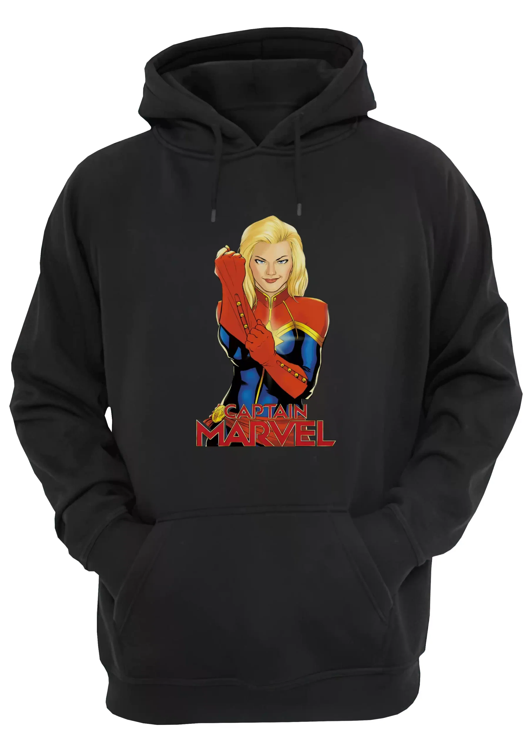 Capitana Marvel Carol Danvers Buzo Canguro Friki Tu Eres #3
