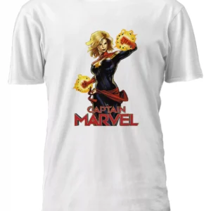 Capitana Marvel Carol Danvers Remera Friki Tu Eres #1