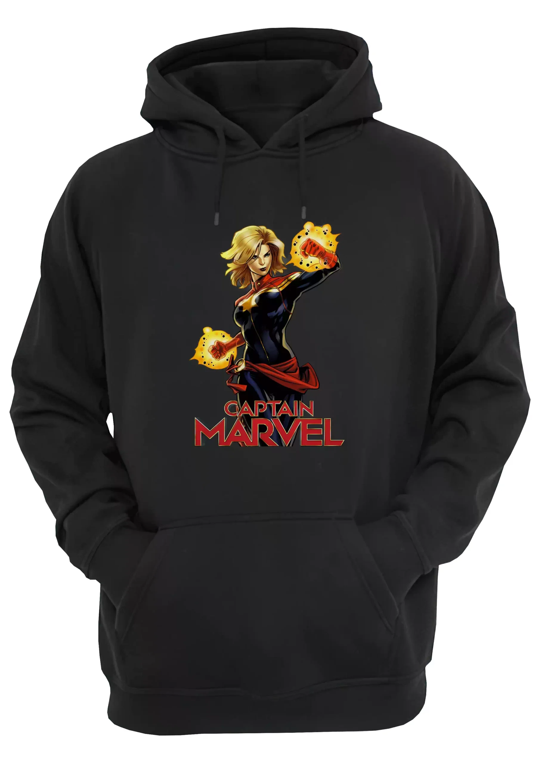 Capitana Marvel Carol Danvers Buzo Canguro Friki Tu Eres #2