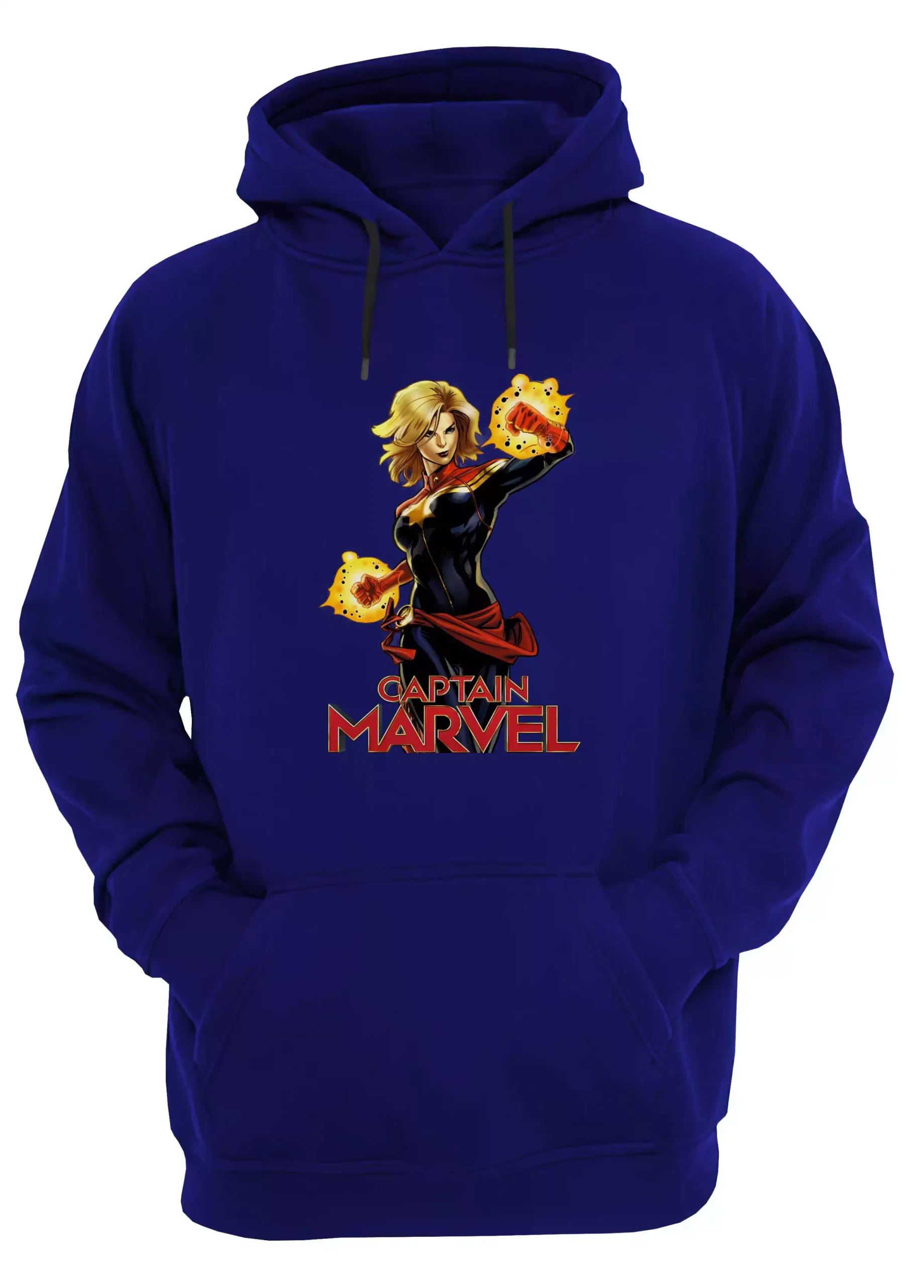 Capitana Marvel Carol Danvers Buzo Canguro Friki Tu Eres #2 - Imagen 3