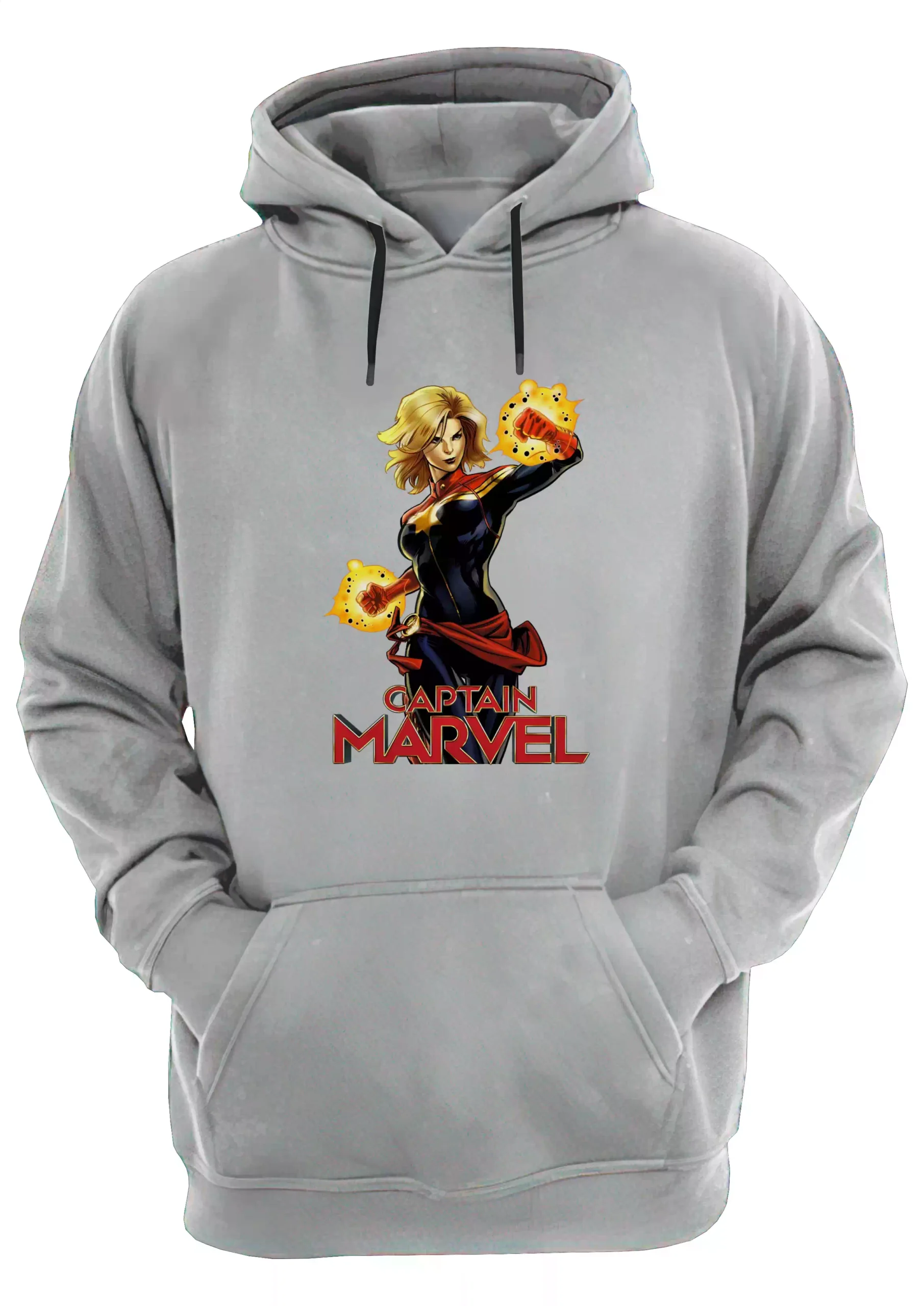 Capitana Marvel Carol Danvers Buzo Canguro Friki Tu Eres #2 - Imagen 2