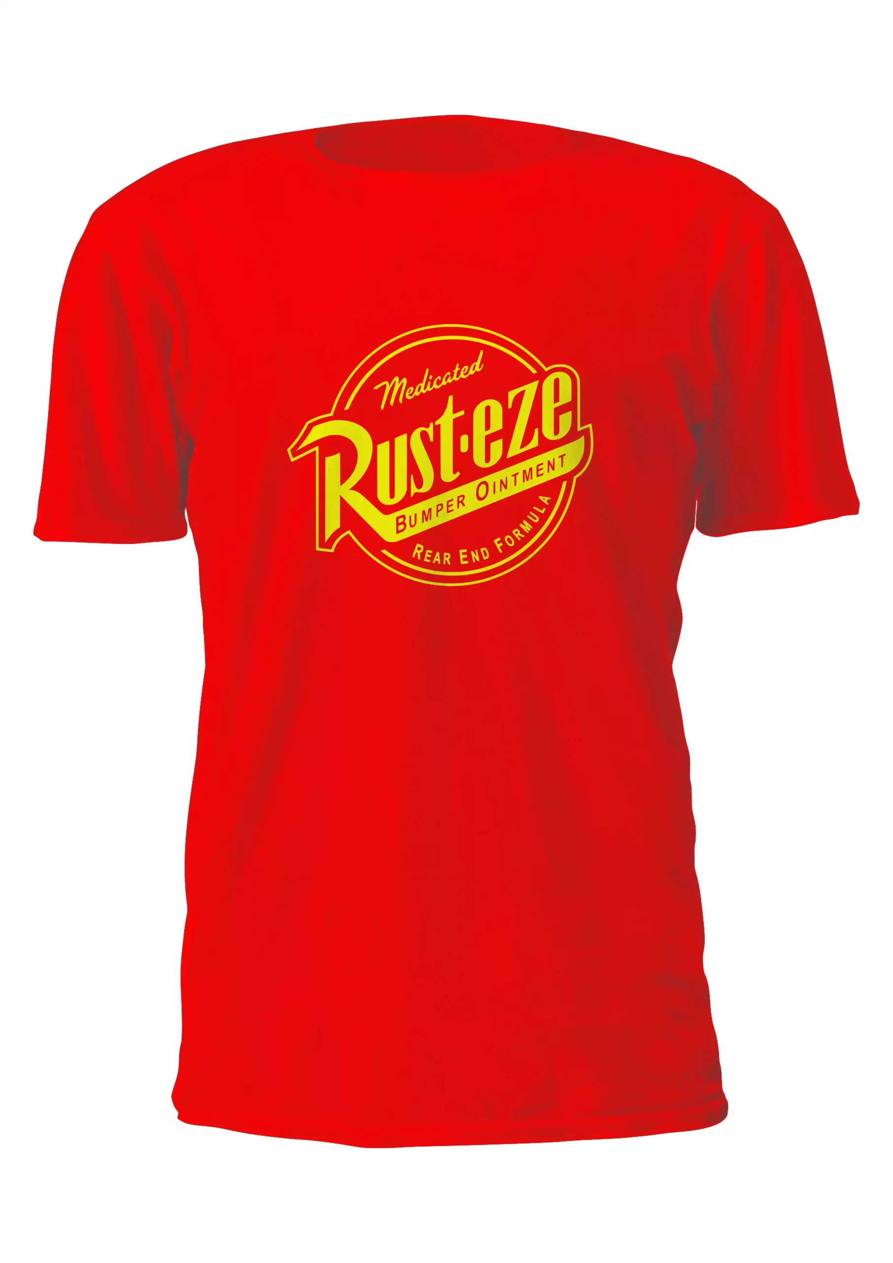 Cars Rayo Mcqueen Rusteze Logo Remera Friki Tu Eres #19 - Imagen 5