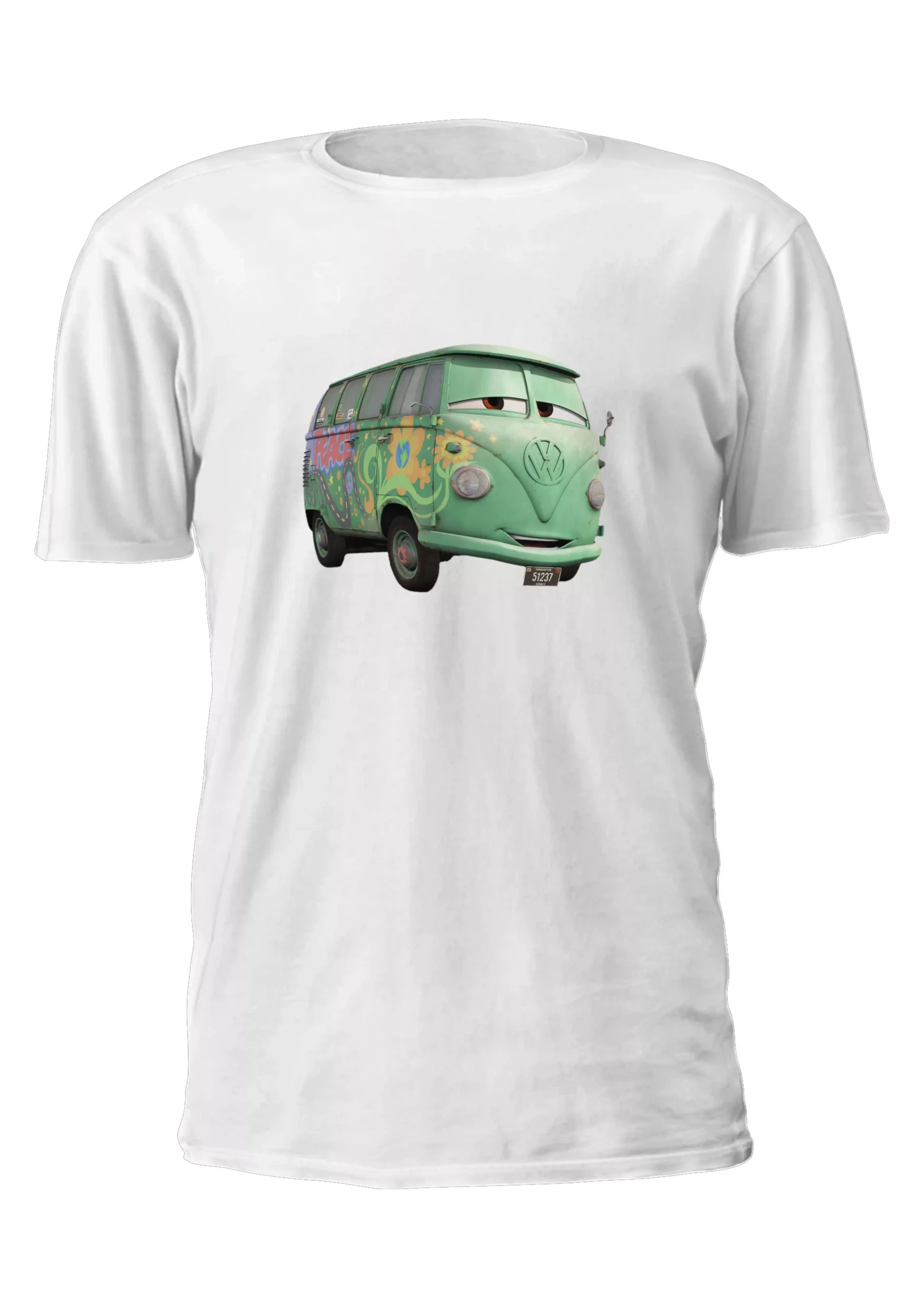 Cars Fillmore Furgoneta Hippie Remera Friki Tu Eres #5