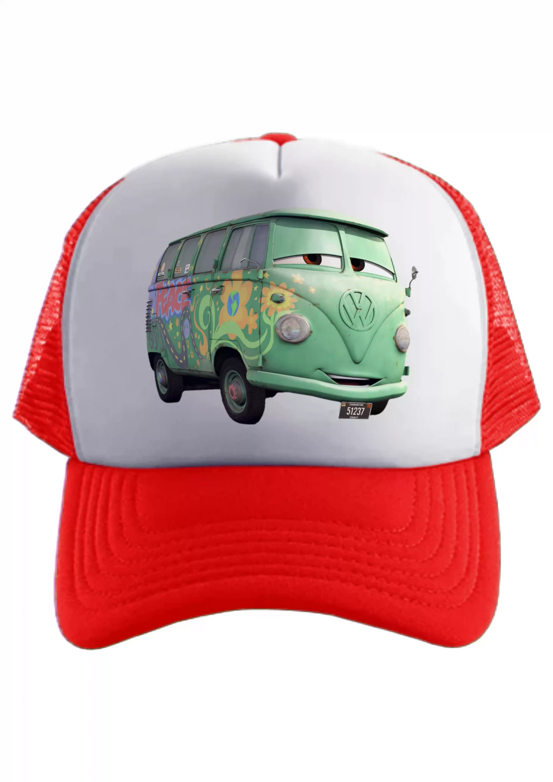 Cars Fillmore Furgoneta Hippie Gorra Friki Tu Eres #6 - Imagen 5