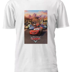 Cars Todos Personajes Juntos Remera Friki Tu Eres #11