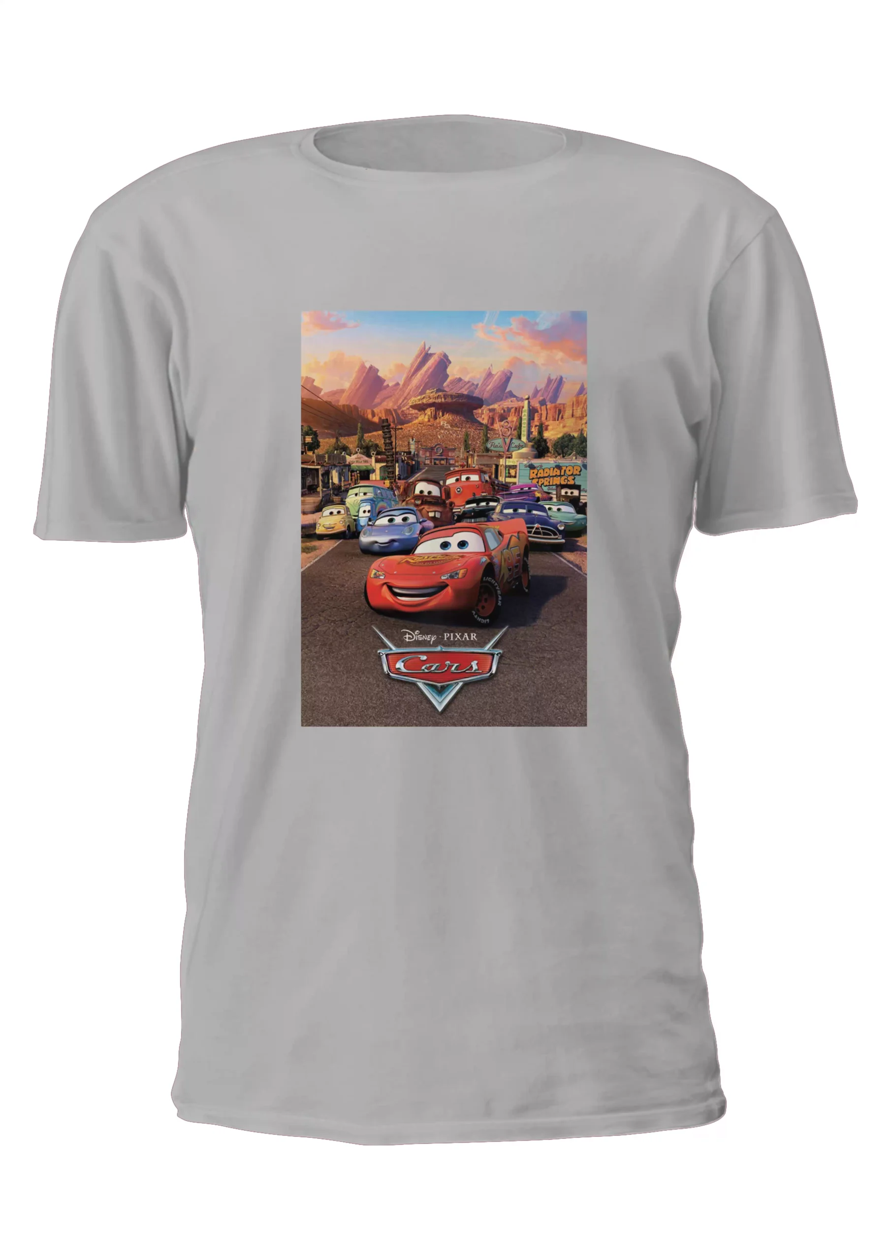 Cars Todos Personajes Juntos Remera Friki Tu Eres #11 - Imagen 2