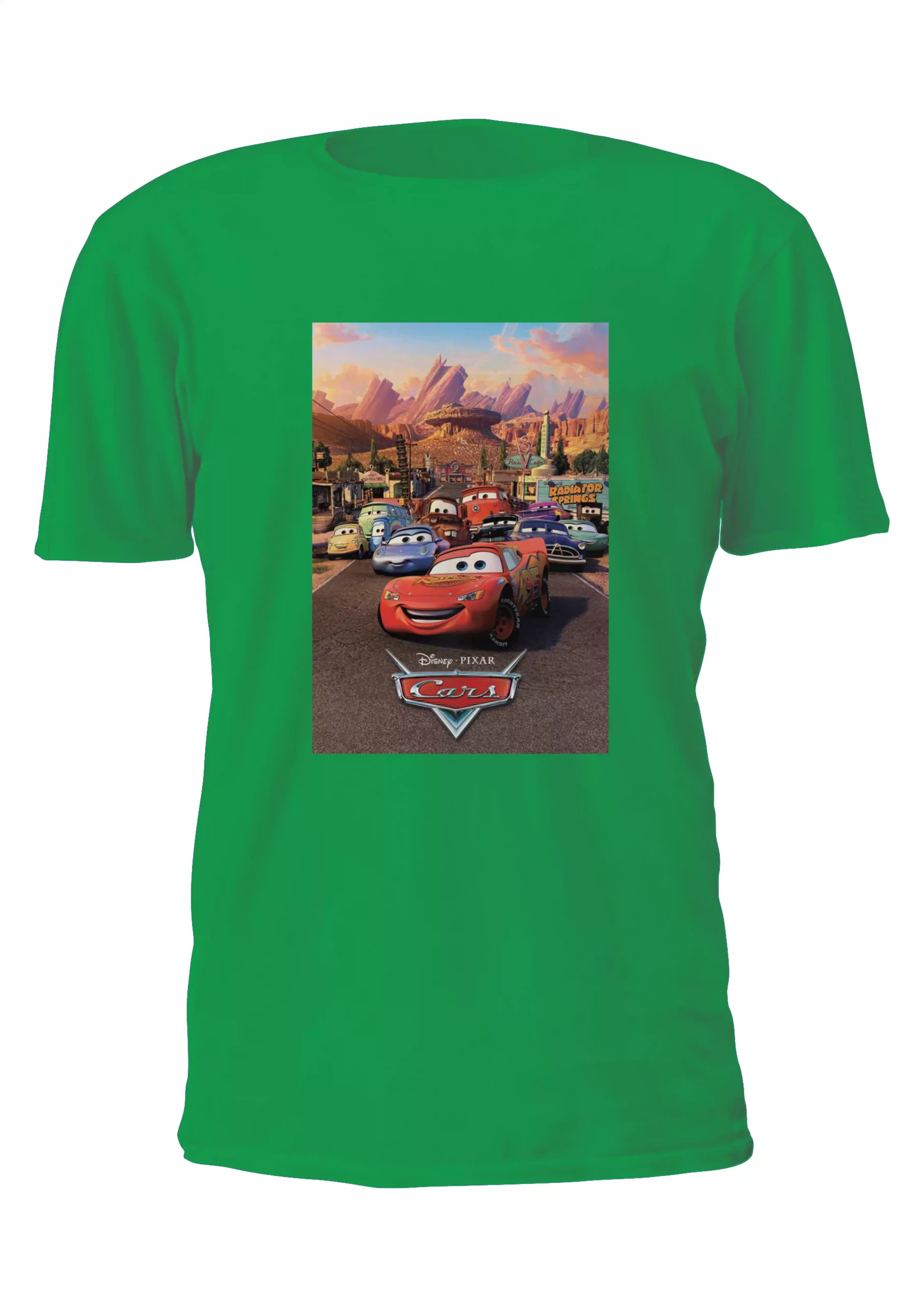 Cars Todos Personajes Juntos Remera Friki Tu Eres #11 - Imagen 3
