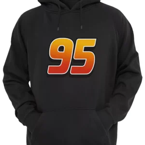 Cars Rayo Mcqueen 95 Logo Buzo Canguro Friki Tu Eres #4