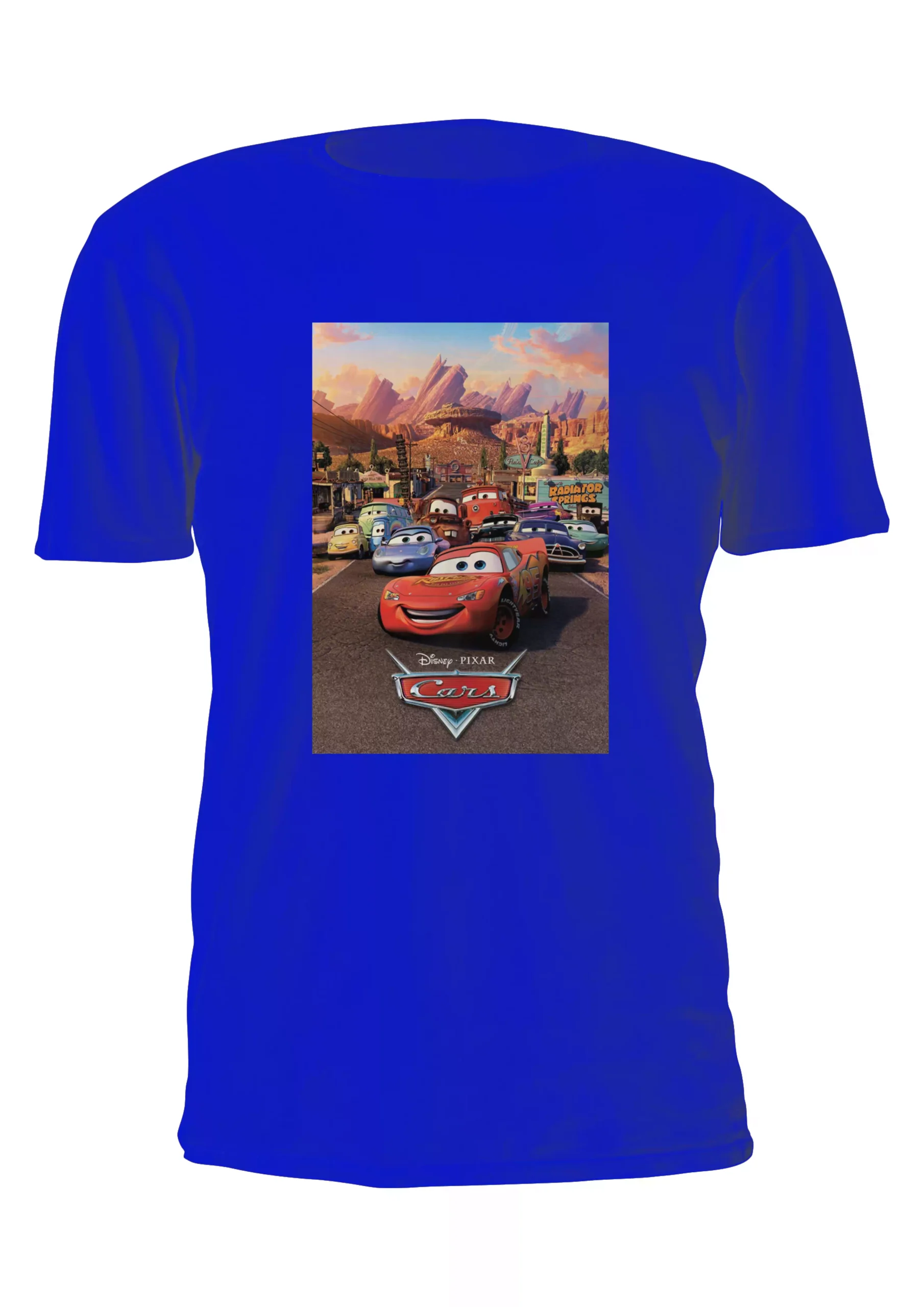 Cars Todos Personajes Juntos Remera Friki Tu Eres #11 - Imagen 4