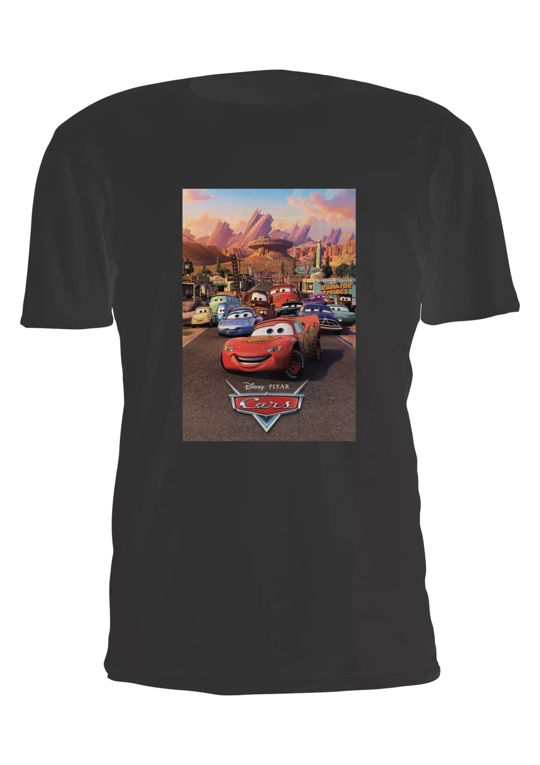 Cars Todos Personajes Juntos Remera Friki Tu Eres #11 - Imagen 6