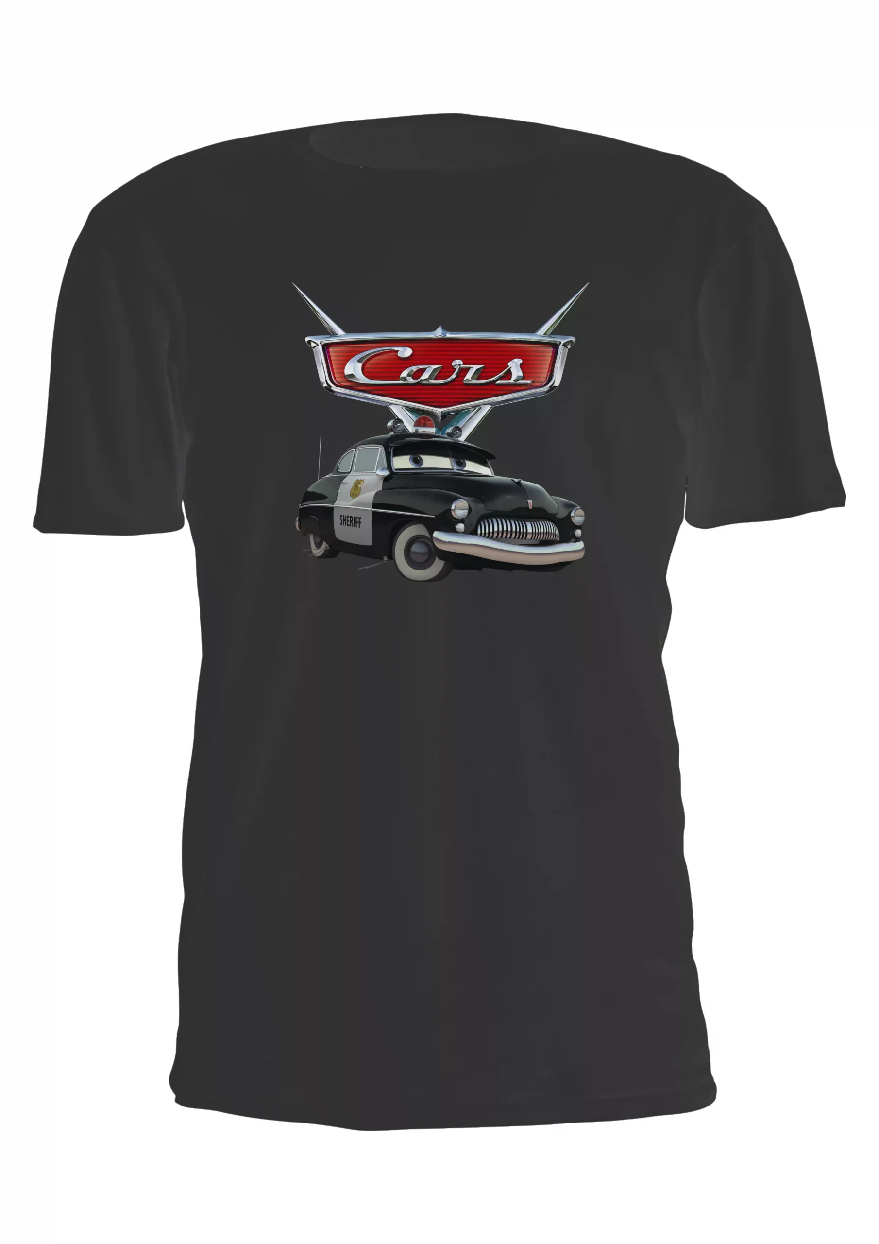 Cars Sheriff Policia Remera Friki Tu Eres #14 - Imagen 6