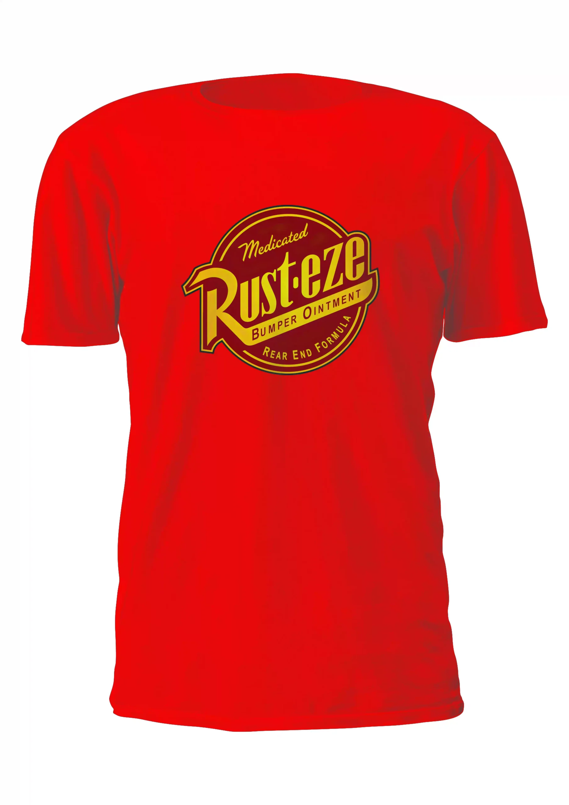 Cars Rayo Mcqueen Rusteze Logo Remera Friki Tu Eres #18 - Imagen 5