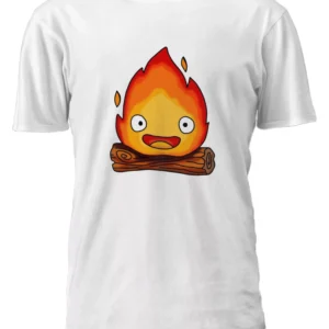 El Increible Castillo Vagabundo Calcifer Remera Friki Tu Eres #1