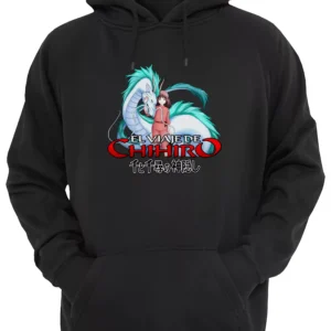 El Viaje De Chihiro Dragon Haku Buzo Canguro Friki Tu Eres #2